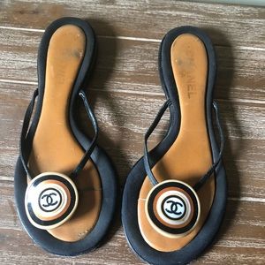 Chanel thong sandals